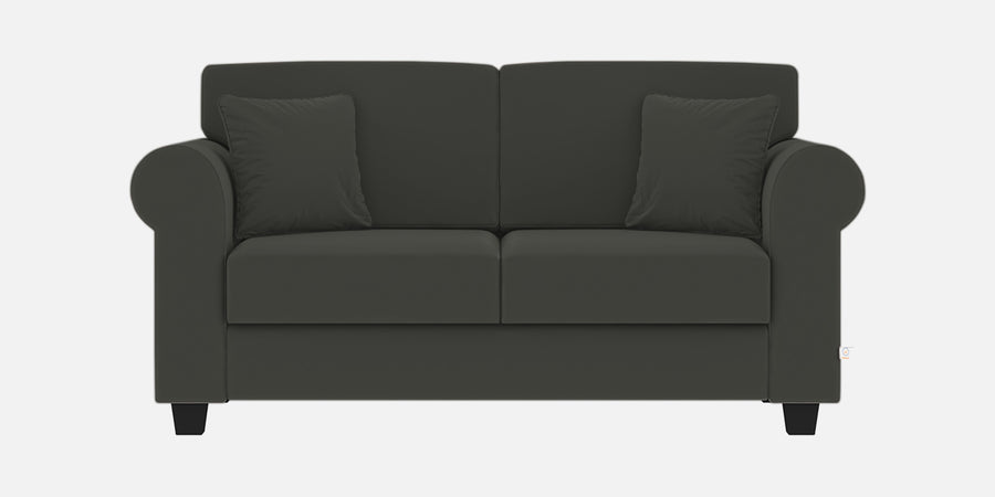 Numonk Velvet 2 Seater Sofa In Hory Grey Colour - Febonic Living