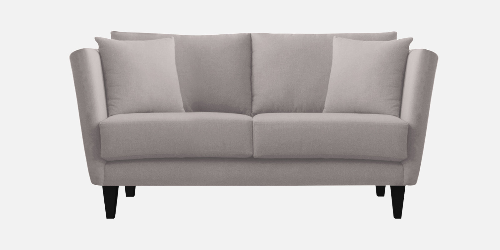 Norway Velvet 2 Seater Sofa In Pearl Grey Colour