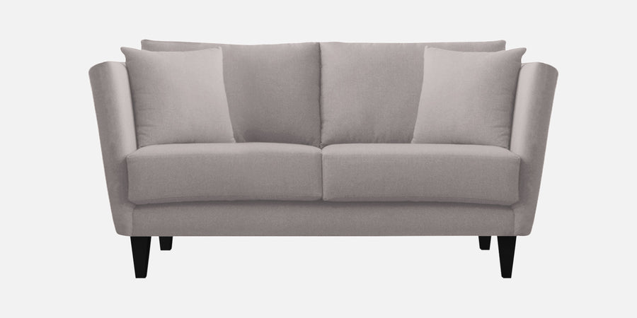 Norway Velvet 2 Seater Sofa In Pearl Grey Colour - Febonic Living