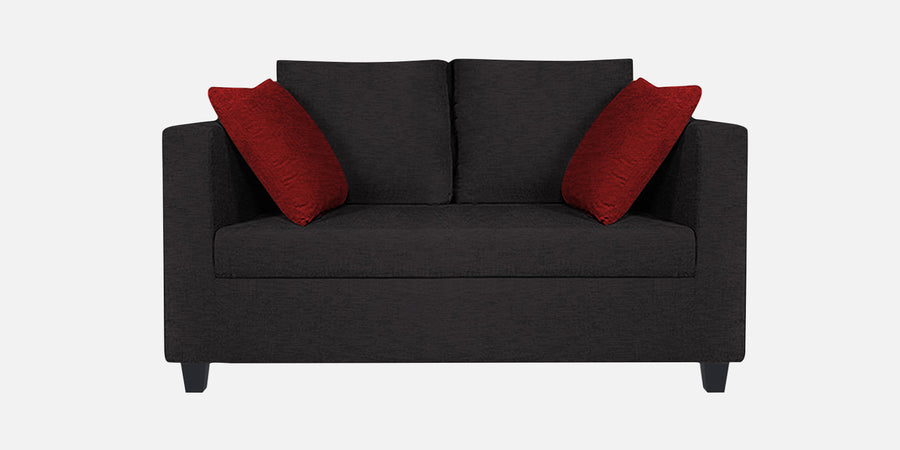 Nuska Fabric 2 Seater Sofa In Maba Grey Colour - Febonic Living