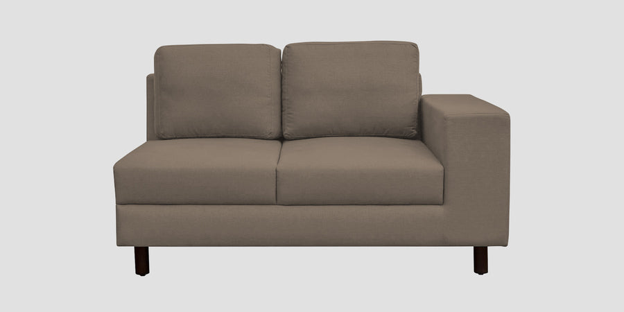 Betty Fabric 6 Seater Lhs Corner Sofa In Hazel Beige Colour - Febonic Living
