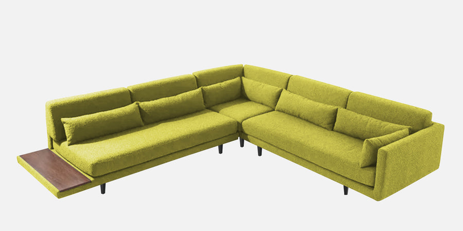 Malta Fabric 6 Seater Rhs Corner Sofa In Parrot Green Colour - Febonic Living