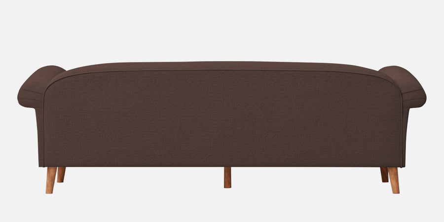 Barber Fabric 3 Seater Sofa In Caramel Brown Colour - Febonic Living