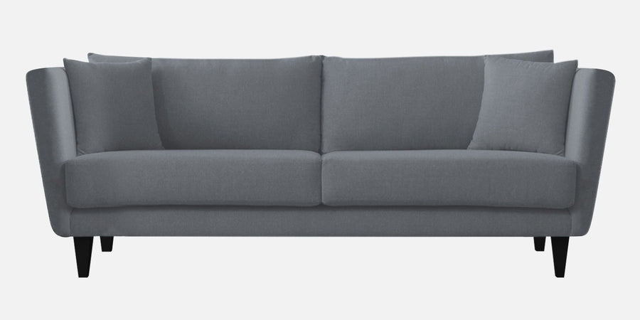 Norway Velvet 3 Seater Sofa In Pubble Grey Colour - Febonic Living