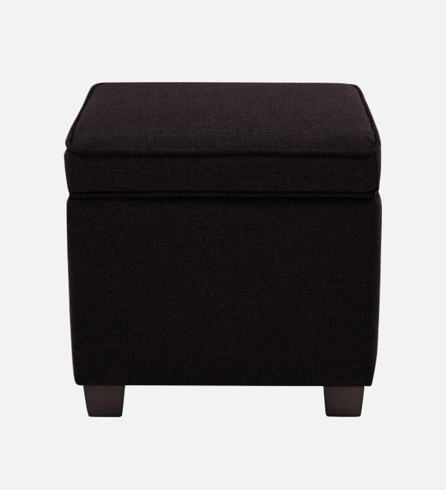 Sudan Fabric Ottoman In Cara Brown Colour With Storage - Febonic Living