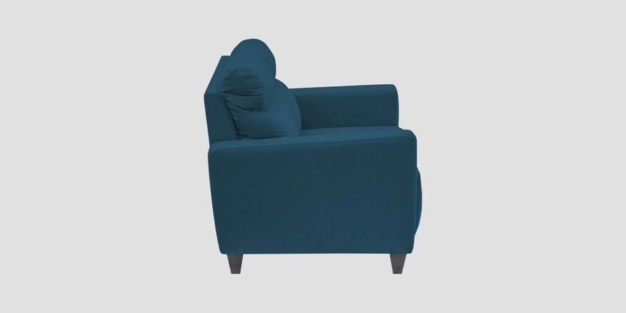 Burban Fabric 2 Seater Sofa In Eclipse Blue Colour - Febonic Living