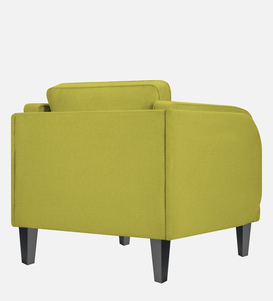 Siddy Fabric 1 Seater Sofa In Parrot Green Colour - Febonic Living