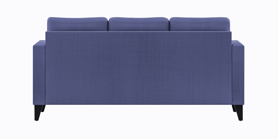Nori Fabric 3 Seater Sofa In Slate Blue Colour - Febonic Living