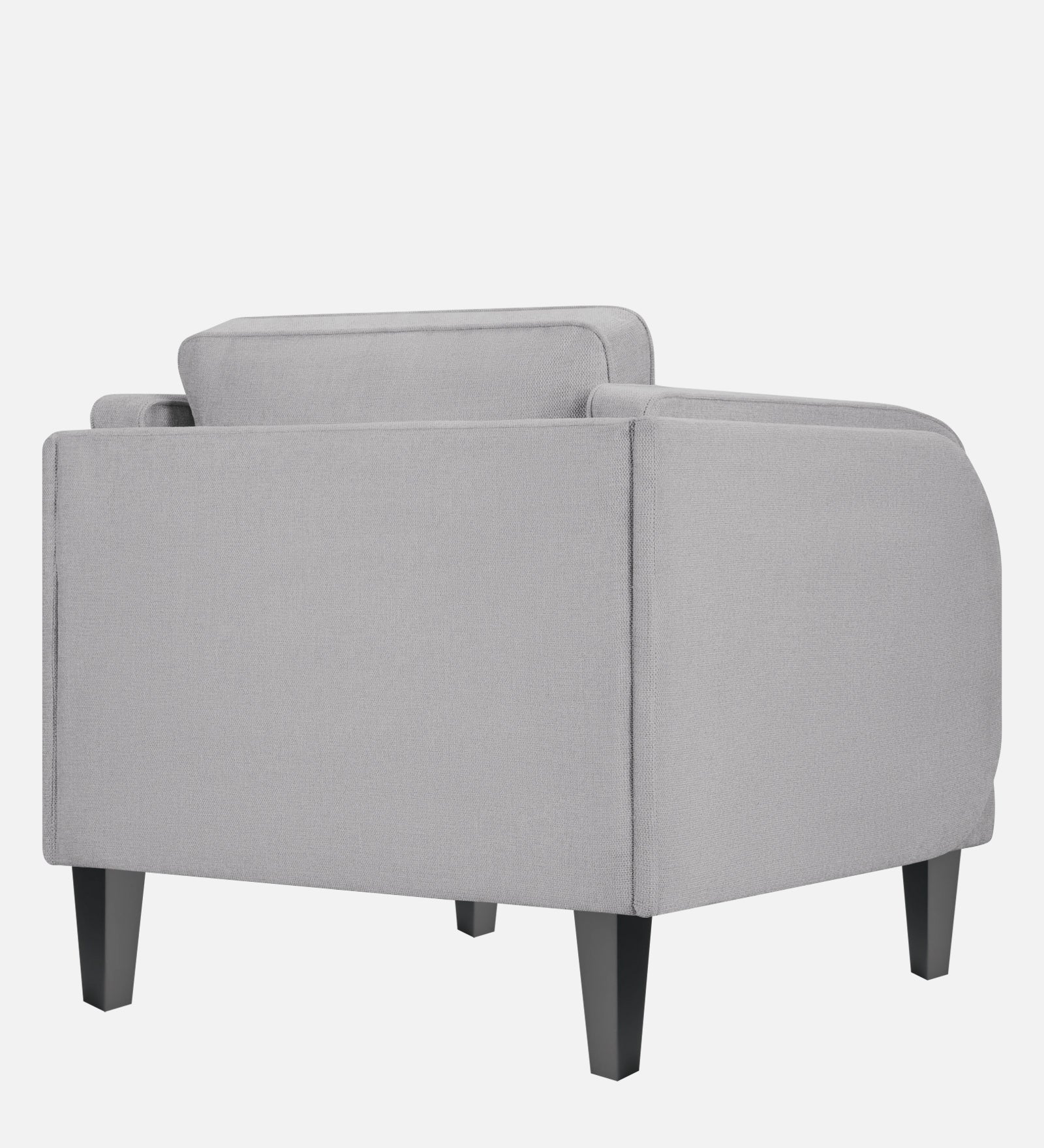 Siddy Fabric 1 Seater Sofa in Lit Grey Colour