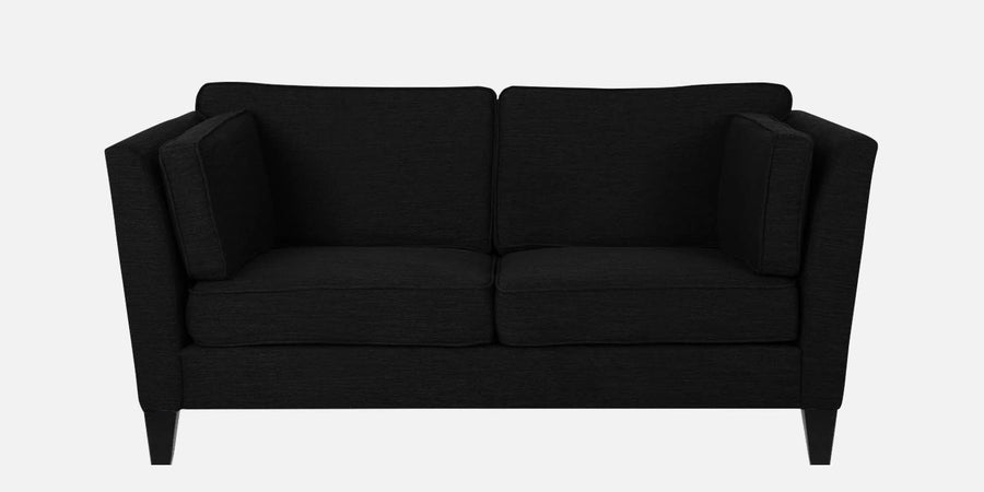 Nigar Fabric 2 Seater Sofa In Zed Black Colour - Febonic Living