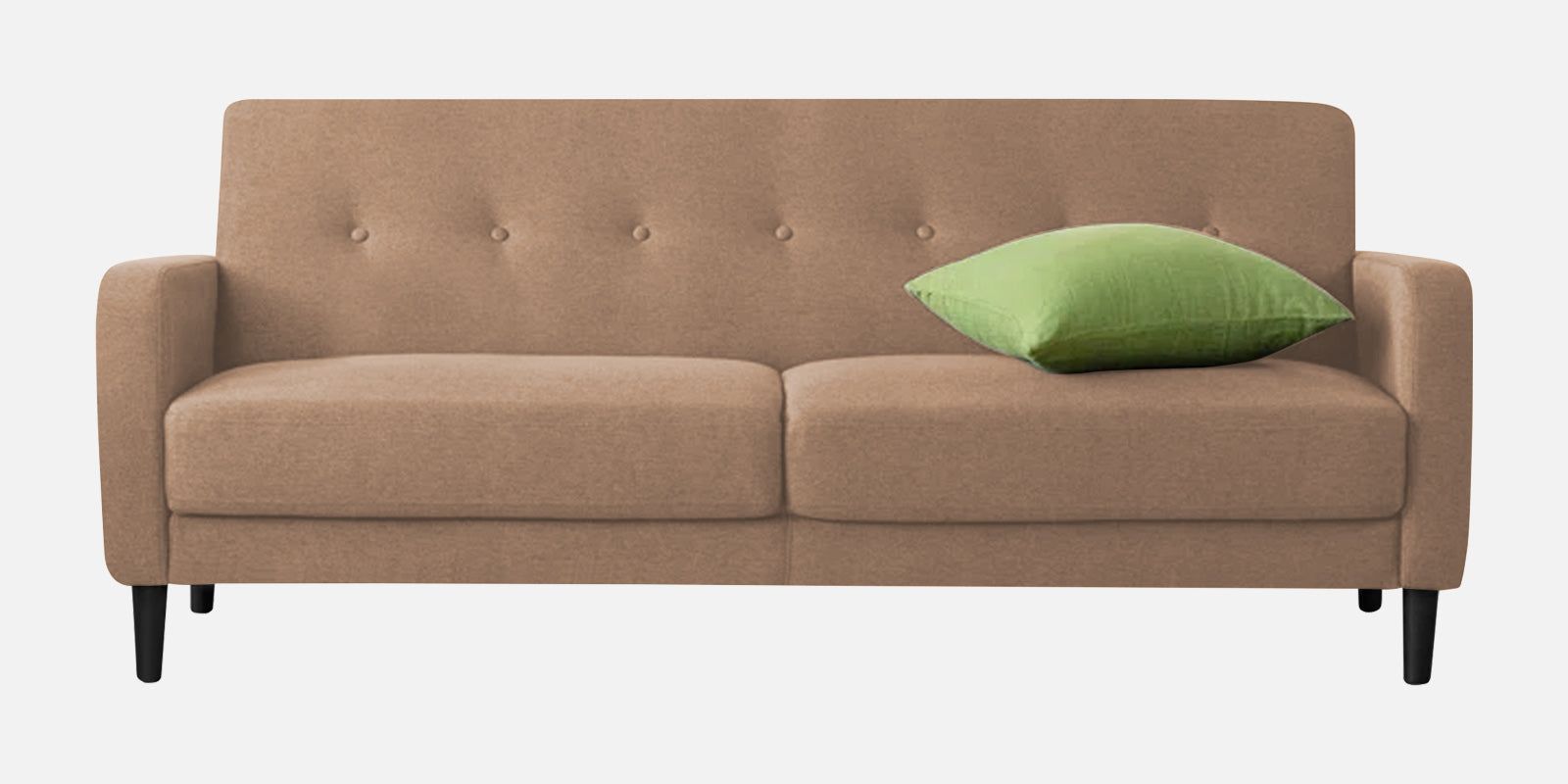 Marq Fabric 3 Seater Sofa in Cosmic Beige Colour