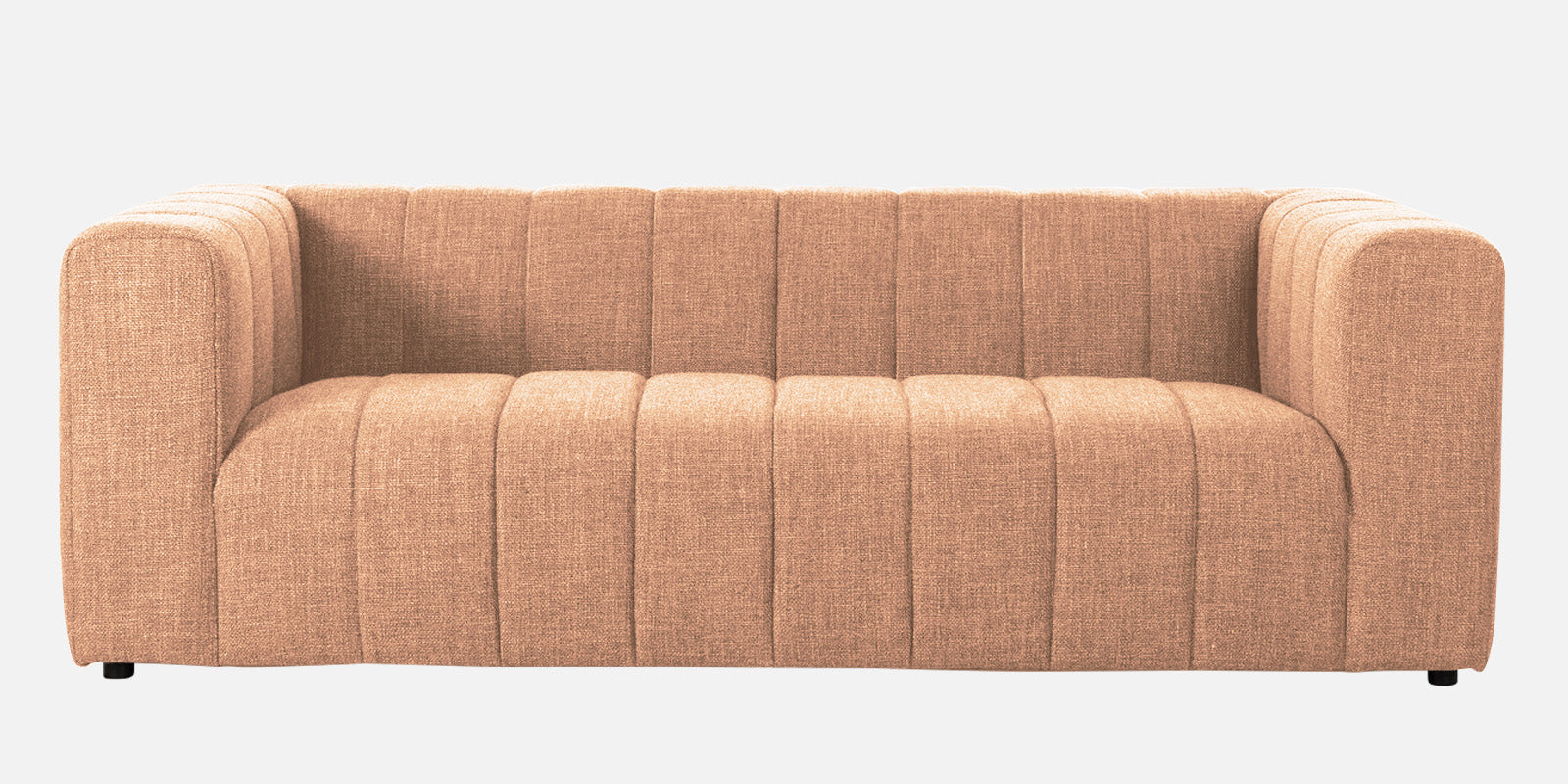 Lara Fabric 3 Seater Sofa in Cosmic Beige Colour