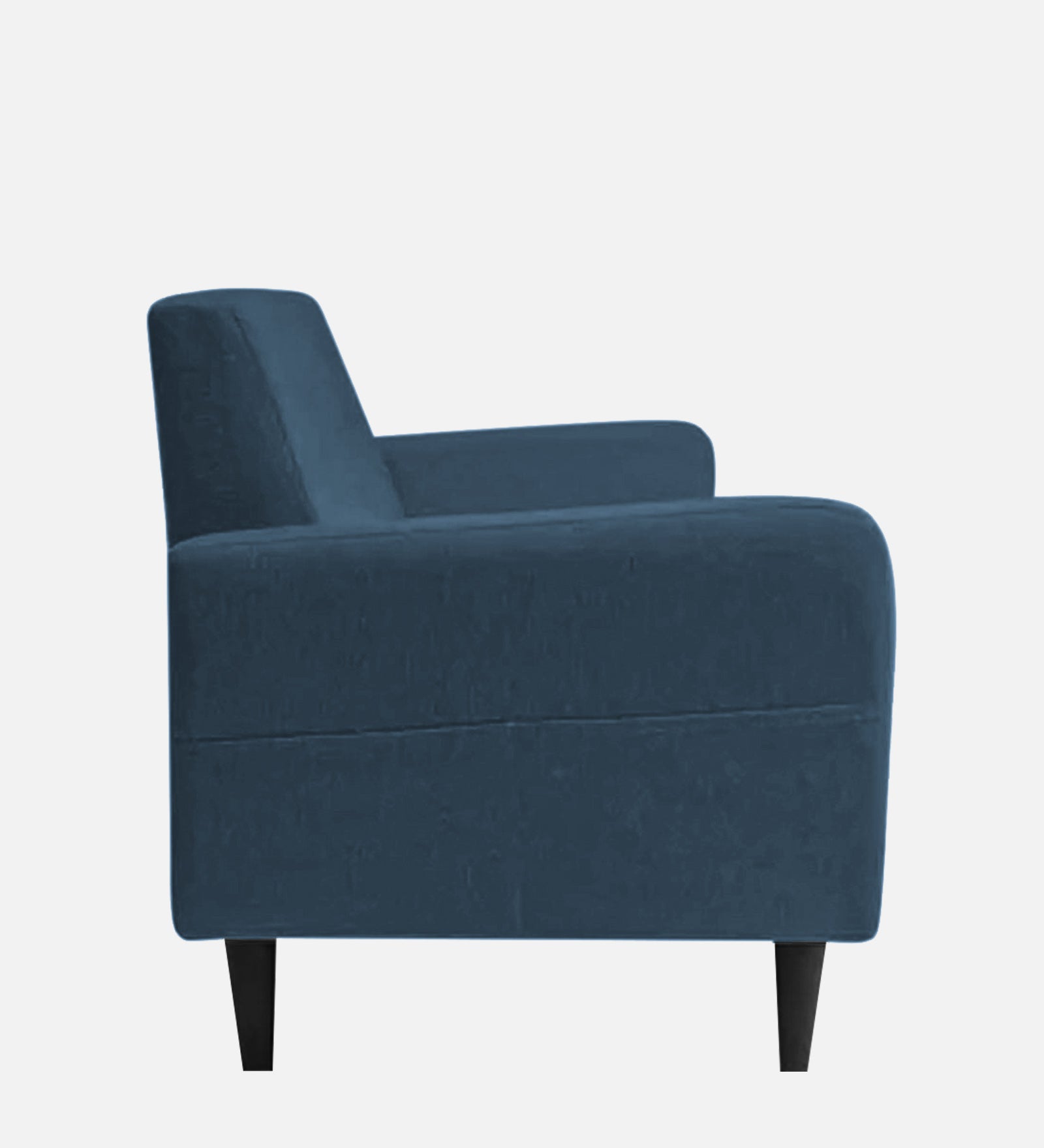 Marq Fabric 1 Seater Sofa in Light Blue Colour