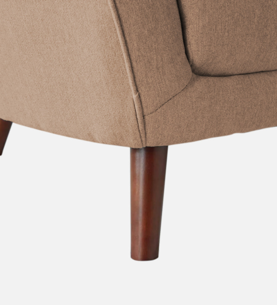 Benjamin Fabric 1 Seater Sofa In Cosmic Beige Colour - Febonic Living