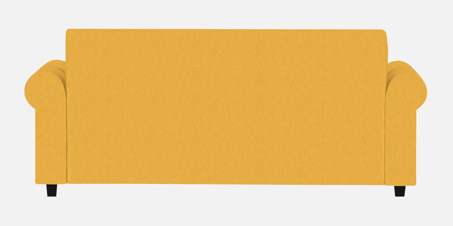 Derado Fabric 3 Seater Sofa In Bold Yellow Colour - Febonic Living