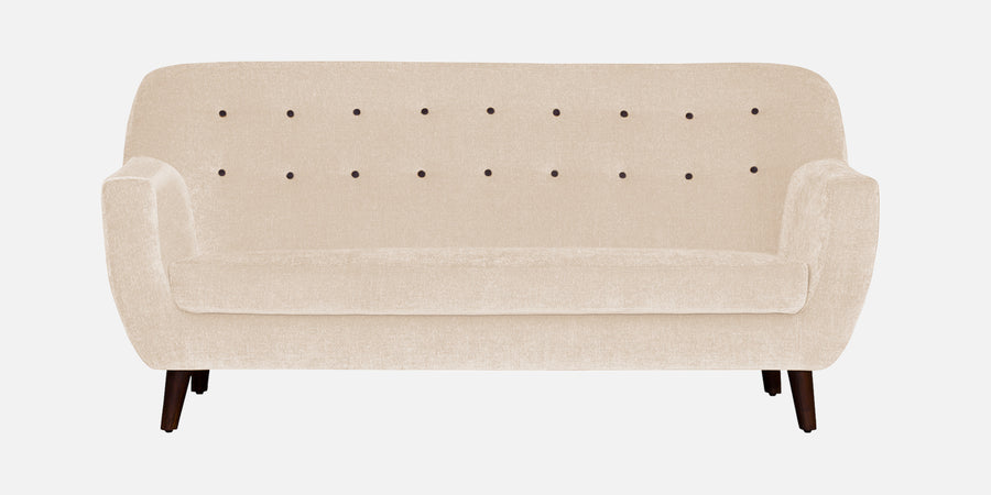 German Fabric 3 Seater Sofa In Woom Beige Colour - Febonic Living
