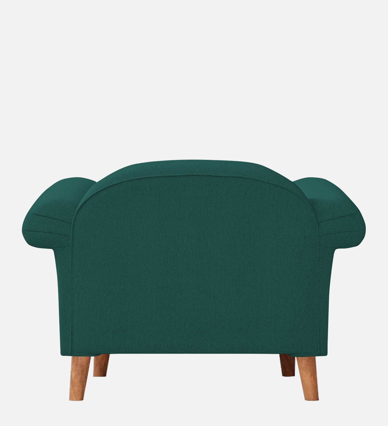 Barber Fabric 1 Seater Sofa in Sage Green Colour