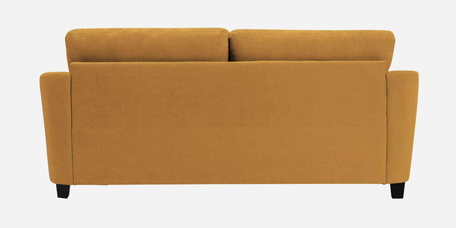 Mulan Fabric 2 Seater Sofa in Corn Yellow Colour