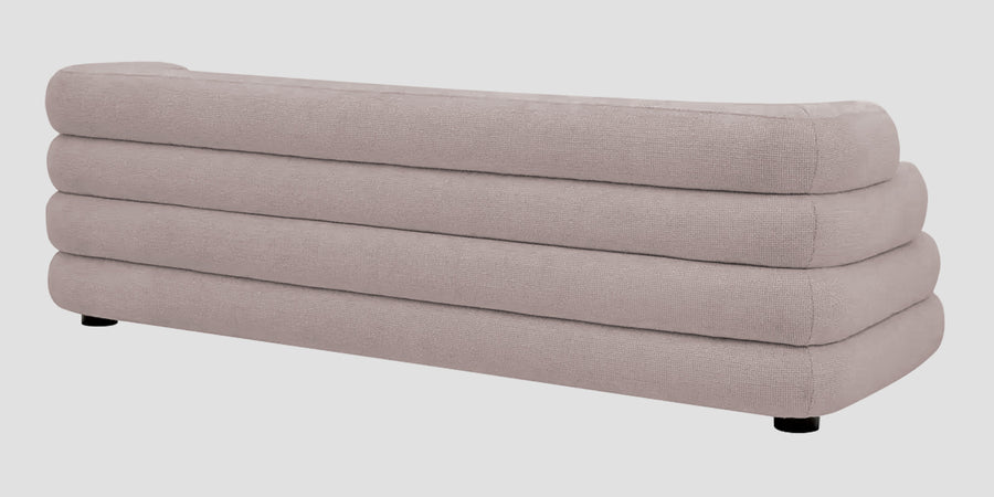 Wener Fabric 3 Seater Sofa In Almond Beige Colour - Febonic Living