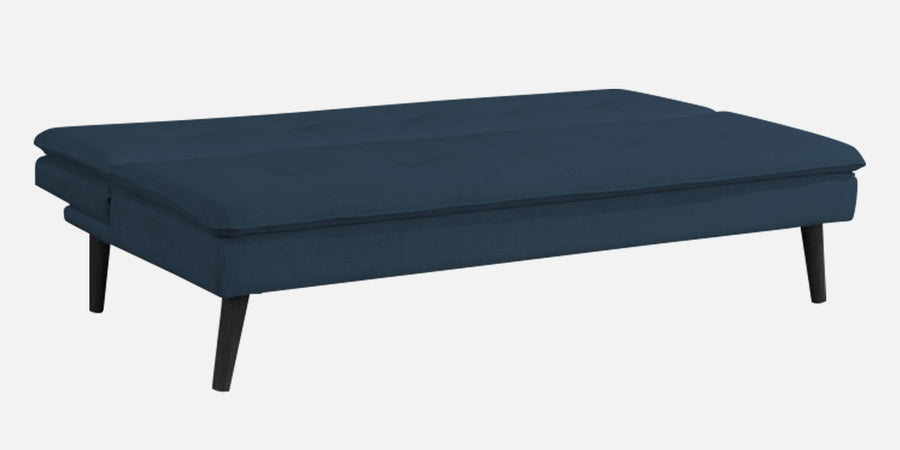 Toner Fabric 3 Seater Convertible Sofa Cum Bed In Light Blue Colour - Febonic Living