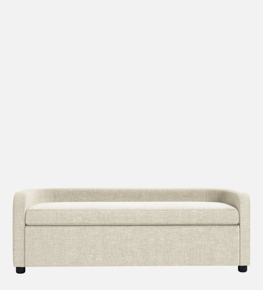 Cooper Fabric Storage Bench In Ivory Cream Colour - Febonic Living