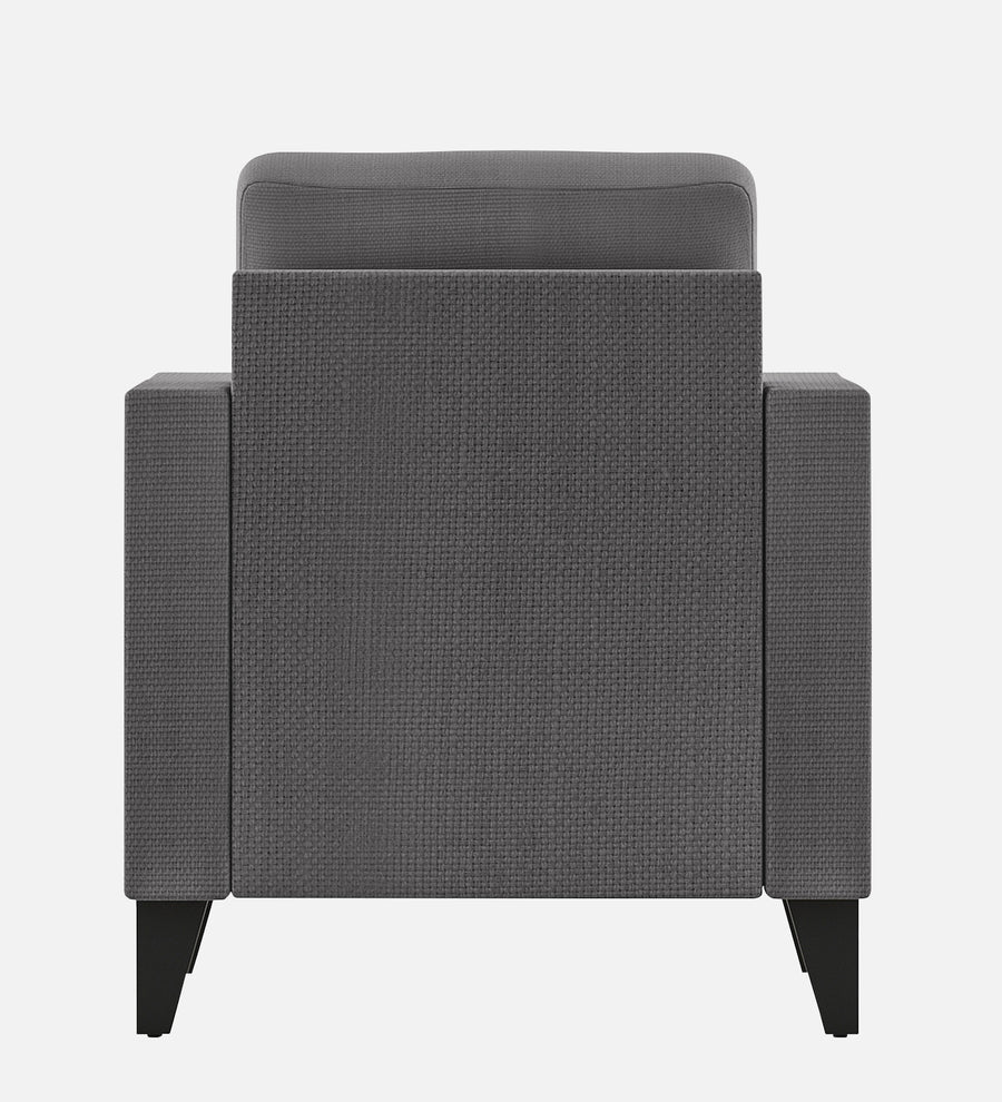 Nori Fabric 1 Seater Sofa In Sudo Grey Colour - Febonic Living