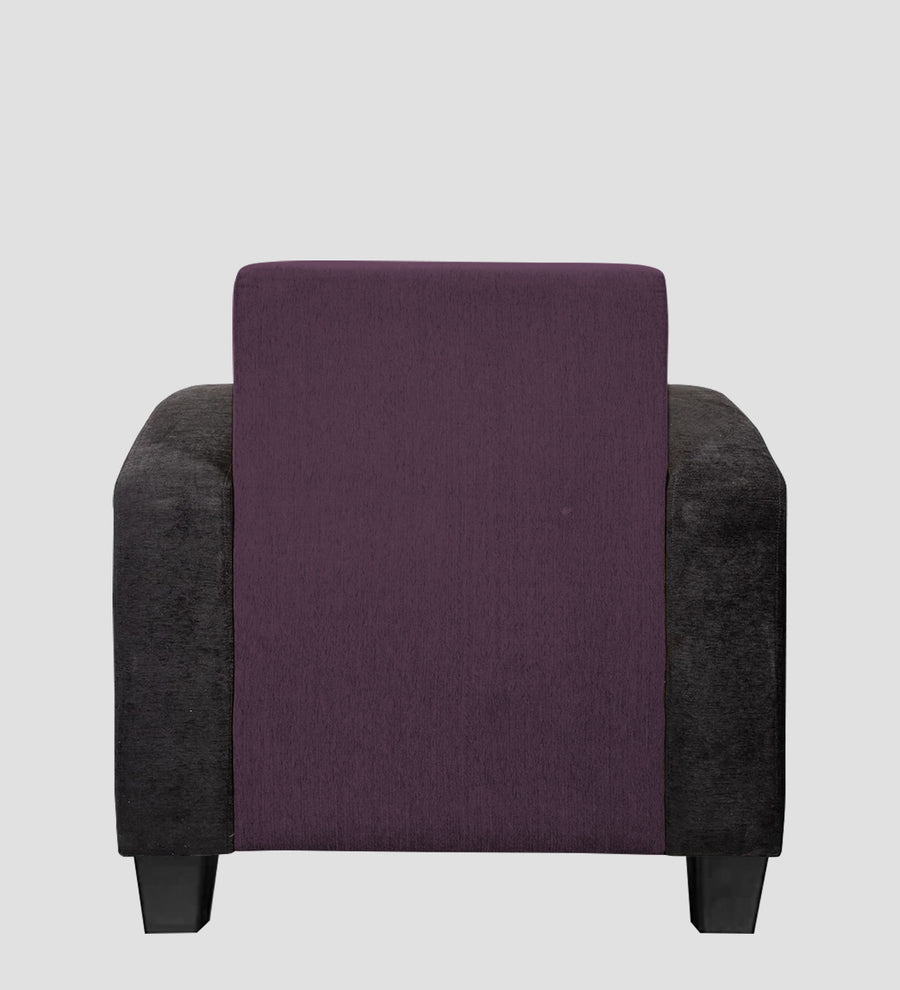 Alex Fabric 1 Seater Sofa In Greek Purple Colour - Febonic Living