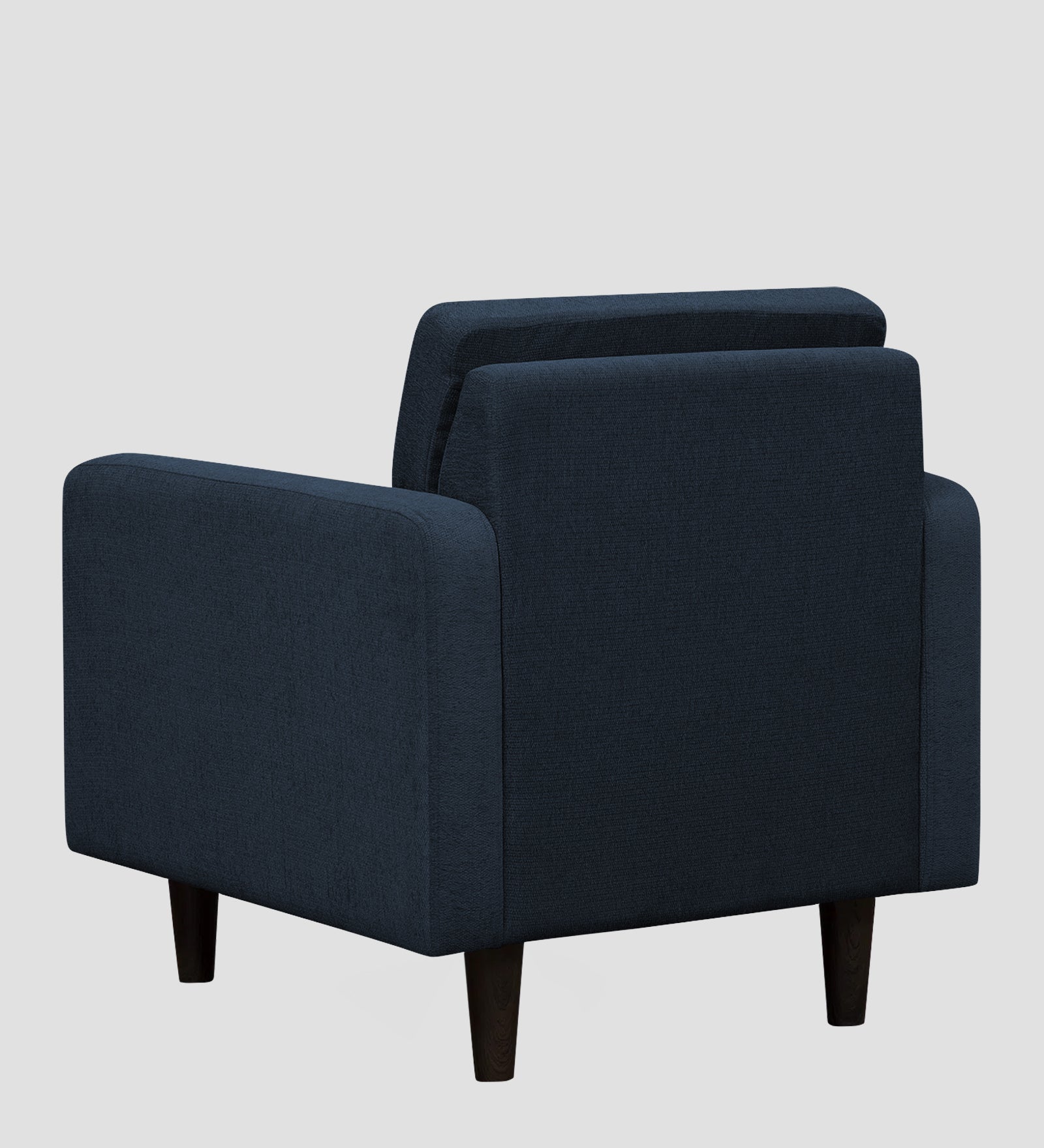 Noha Fabric 1 Seater Sofa In  Denim Blue Colour - Febonic Living
