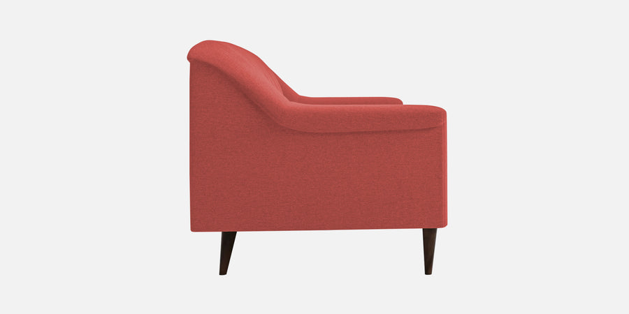 Homer Fabric 3 Seater Sofa In Salmon Pink Colour - Febonic Living