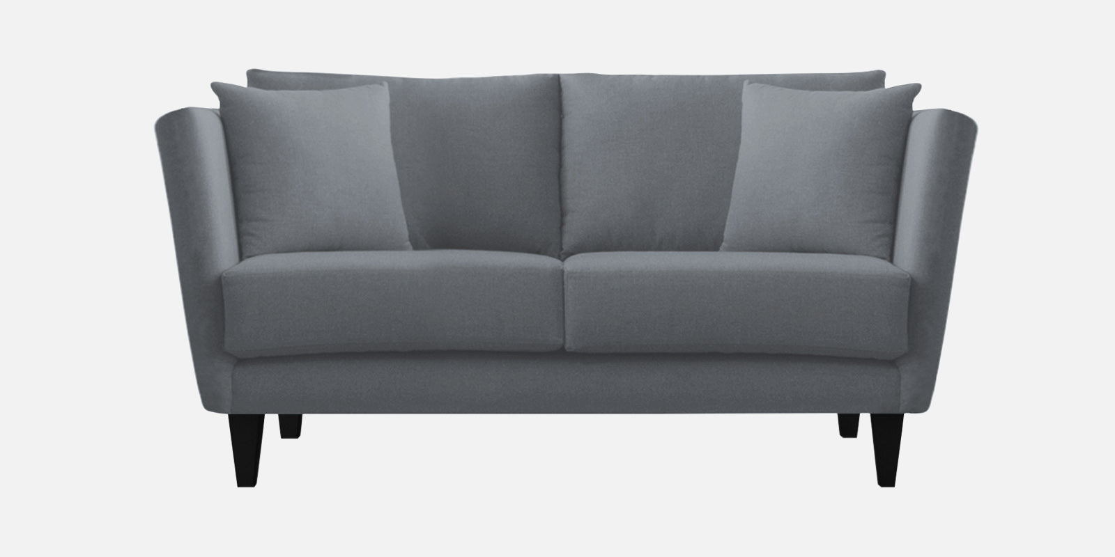 Norway Velvet 2 Seater Sofa In Pubble Grey Colour