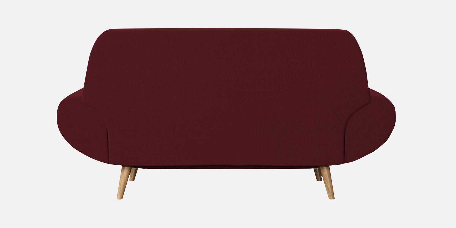 Jessy Fabric 2 Seater Sofa in Blood Maroon Colour