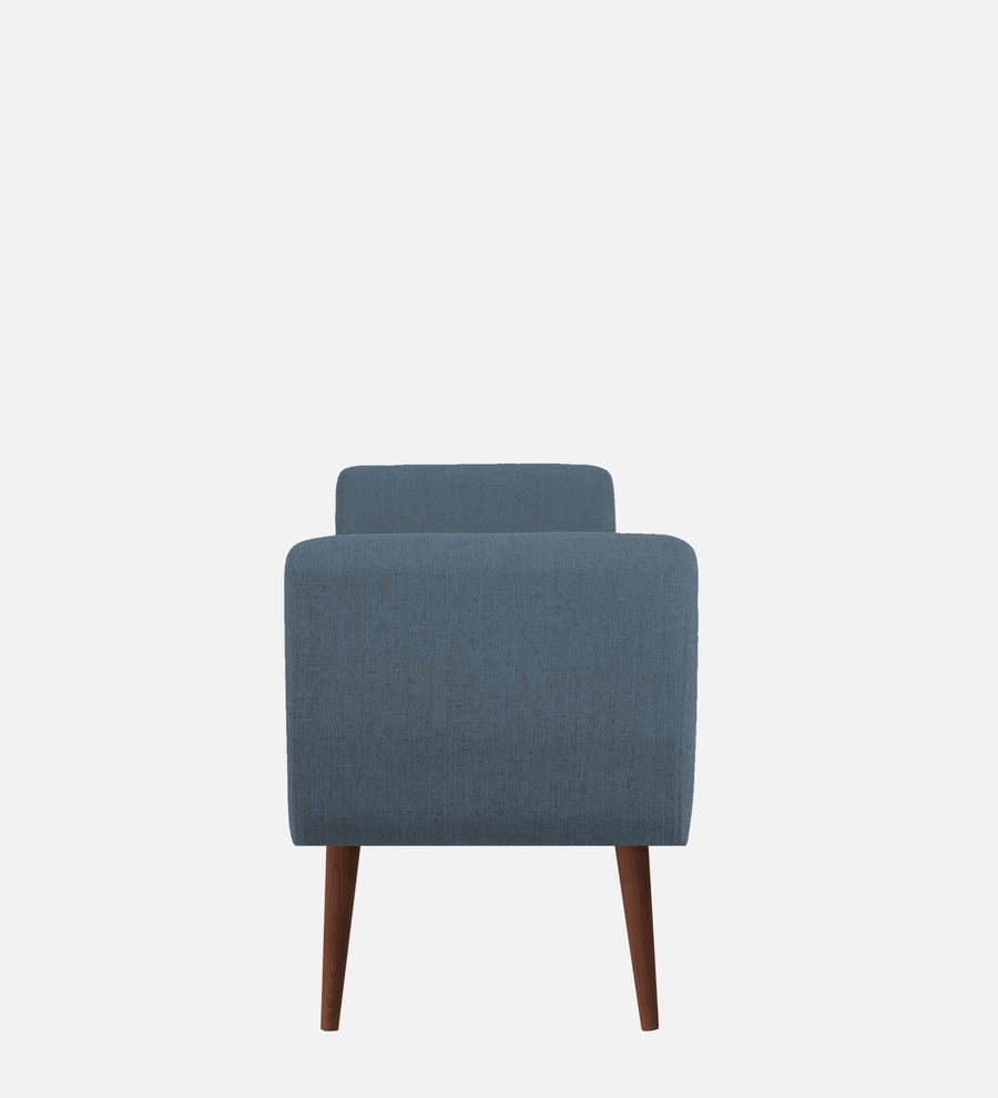 Cartes Velvet Bench In Oxford Blue Colour - Febonic Living