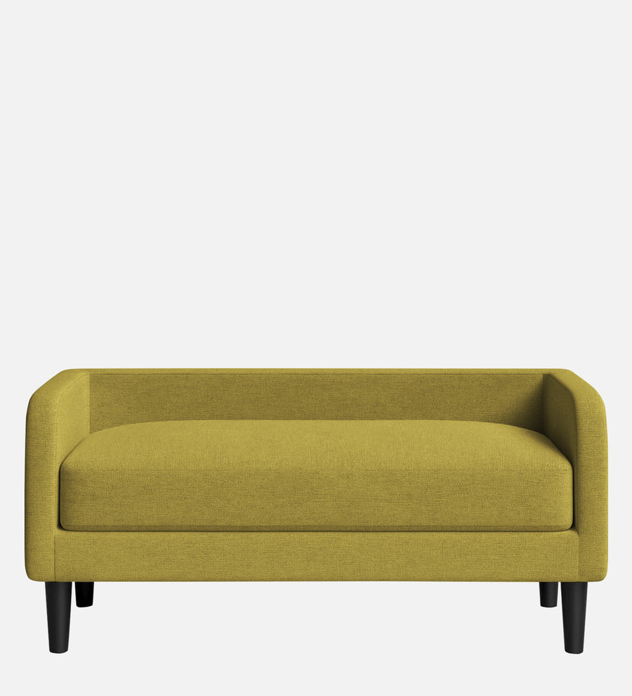 Maya Fabric Bench In Parrot Green Colour - Febonic Living