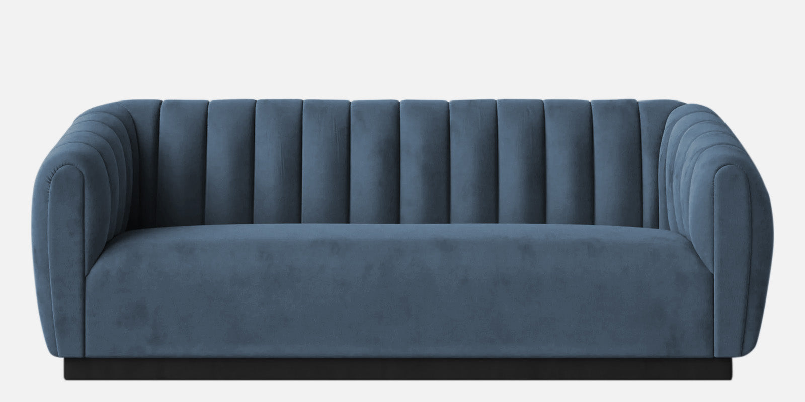 Ferry Velvet 3 Seater Sofa in Oxford Blue Colour