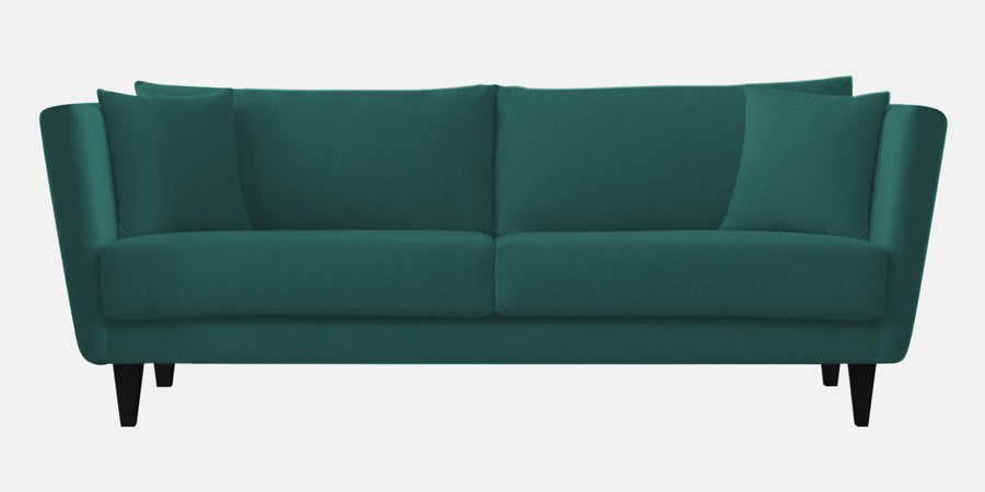 Norway Velvet 3 Seater Sofa In Pine Green Colour - Febonic Living