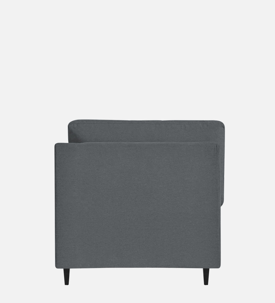 Jonze Velvet Lhs Chaise Lounger In Pubble Grey Colour - Febonic Living