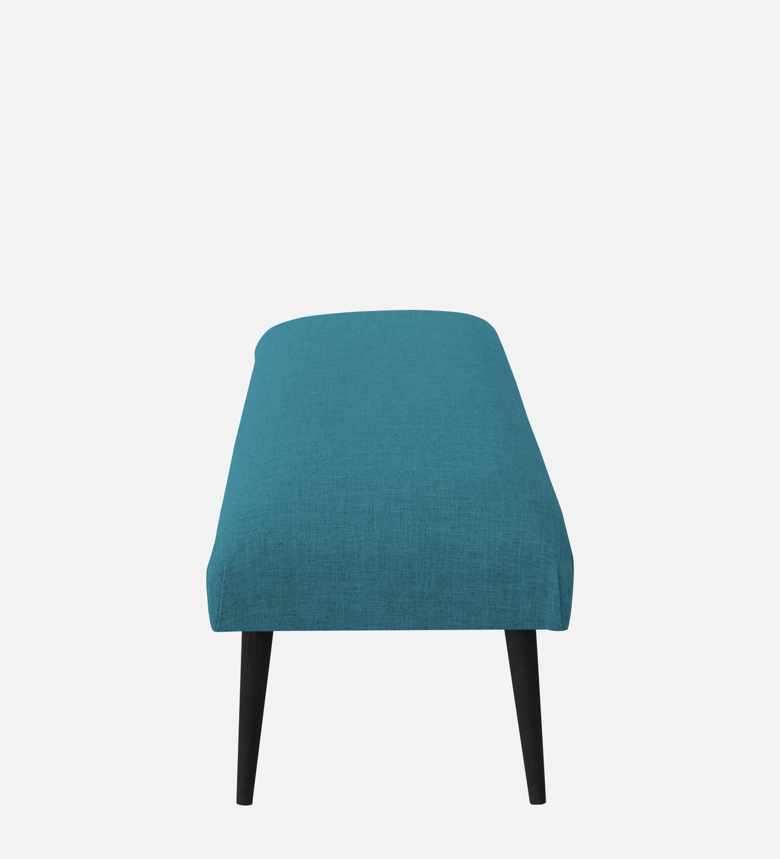 Adon Velvet Bench In Aqua Blue Colour