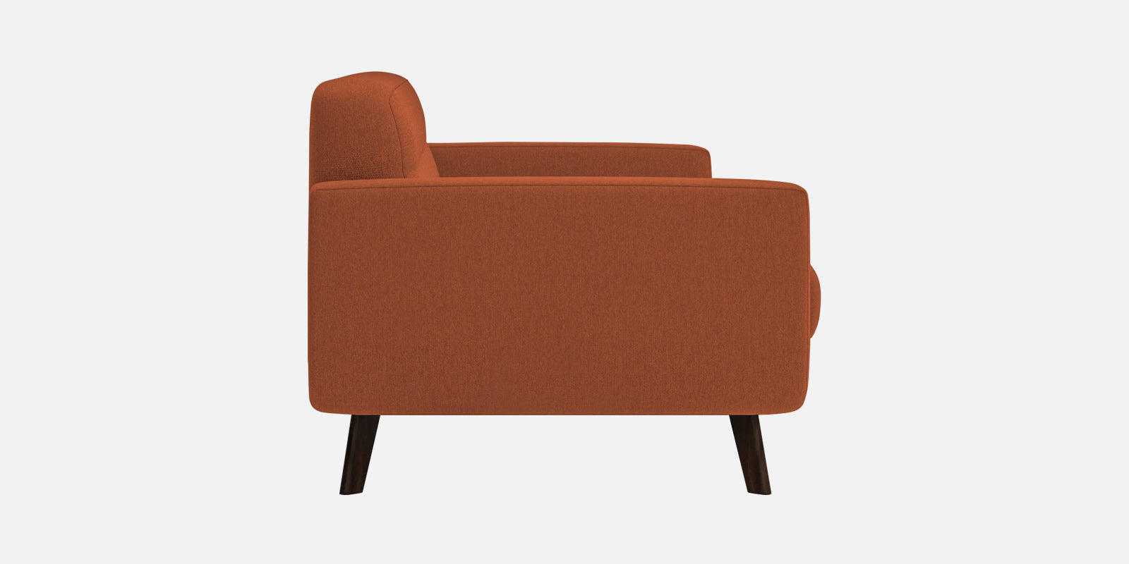 Marsela Fabric 2 Seater Sofa in Royal Orange Colour