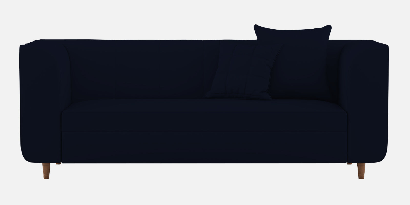 Sumo Velvet 3 Seater Sofa in Dark Blue Colour