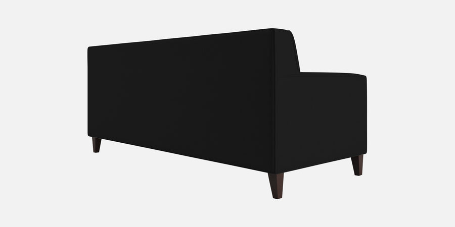 Miller Fabric 3 Seater Sofa In Zed Black Colour - Febonic Living