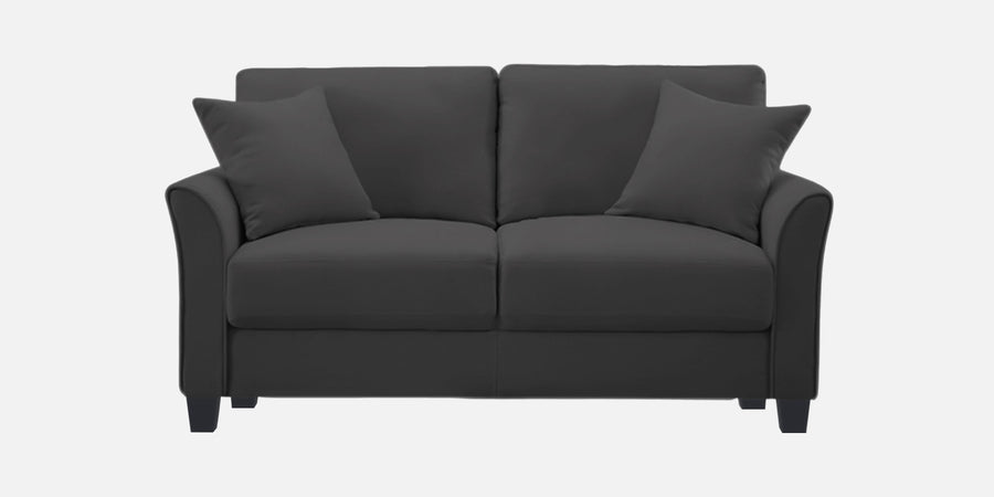 Daroo Velvet 2 Seater Sofa In Davy Grey Colour - Febonic Living