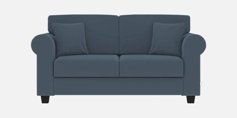 Numonk Velvet 2 Seater Sofa In Oxford Blue Colour - Febonic Living