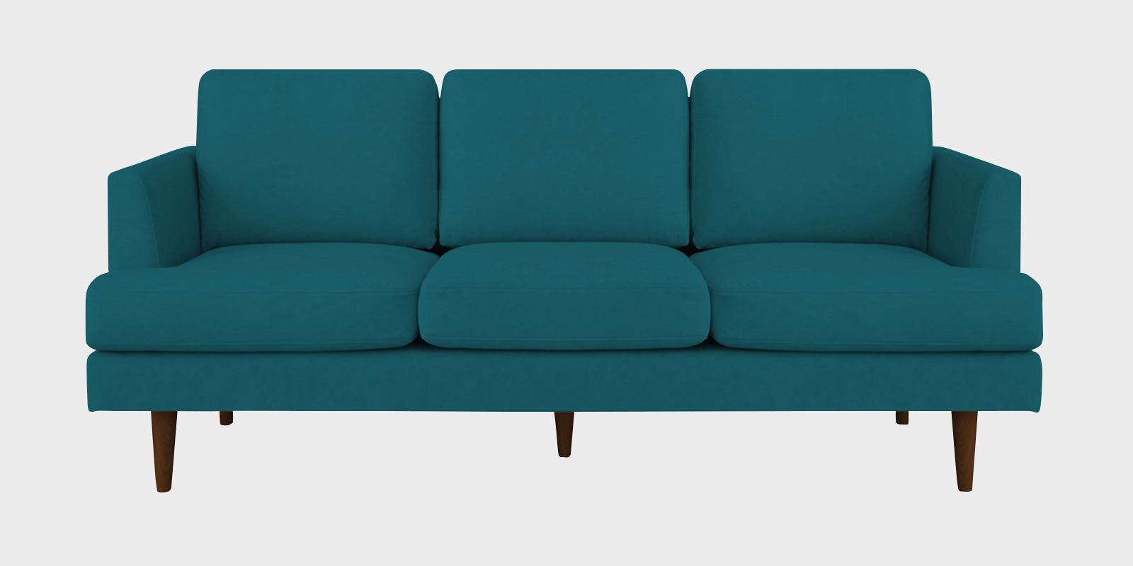 Motra Velvet 3 Seater Sofa in pine green Colour