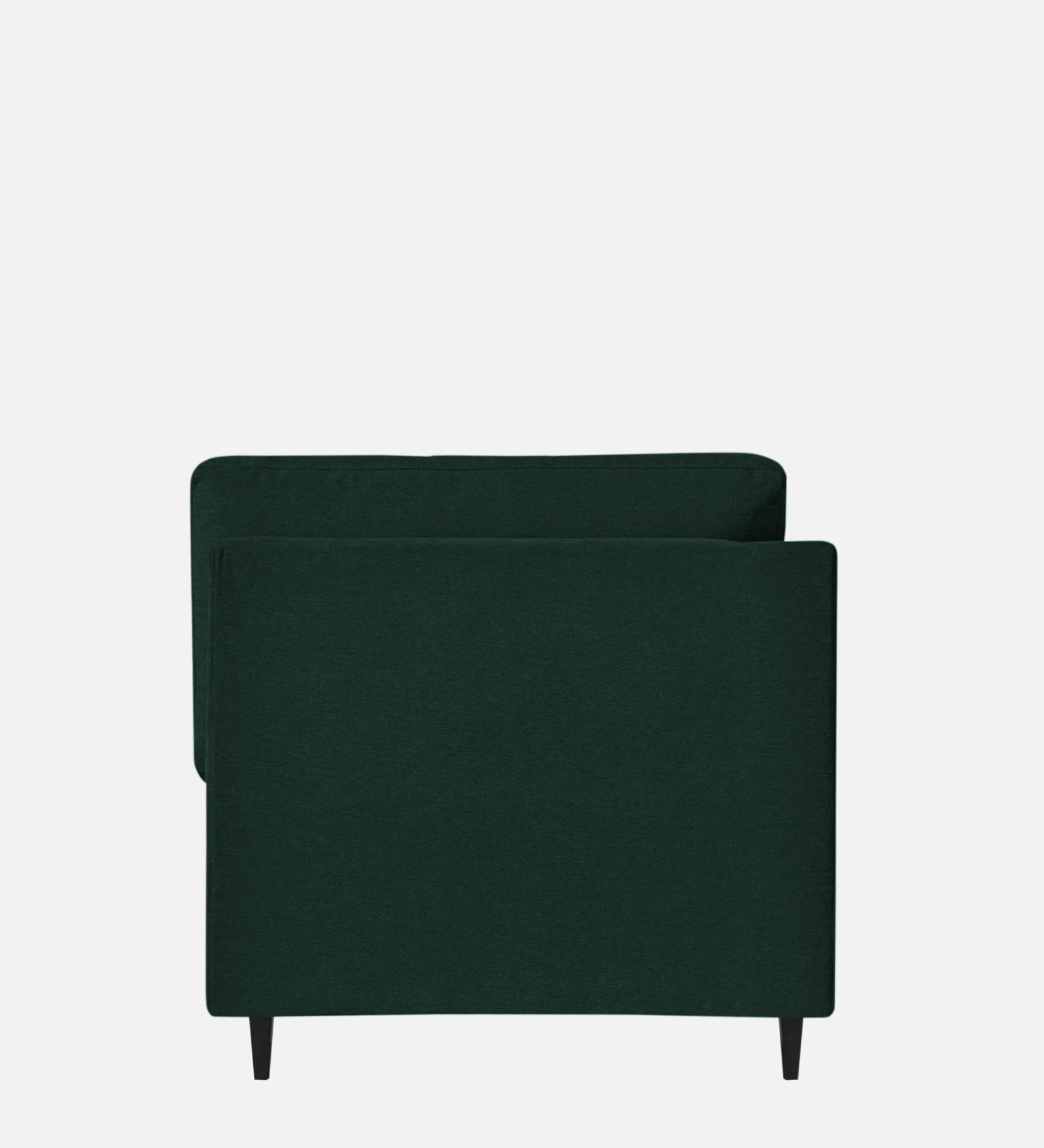 Jonze Velvet RHS Chaise Lounger in Forest Green Colour