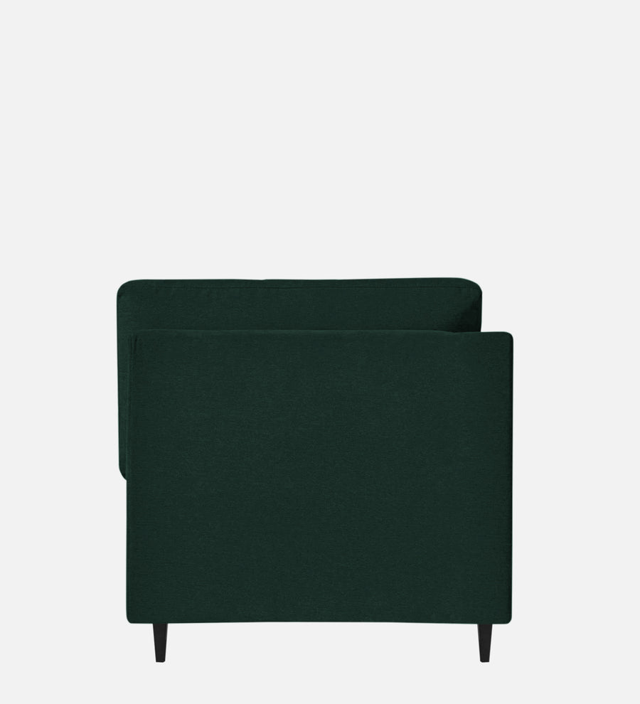 Jonze Velvet Rhs Chaise Lounger In Forest Green Colour - Febonic Living