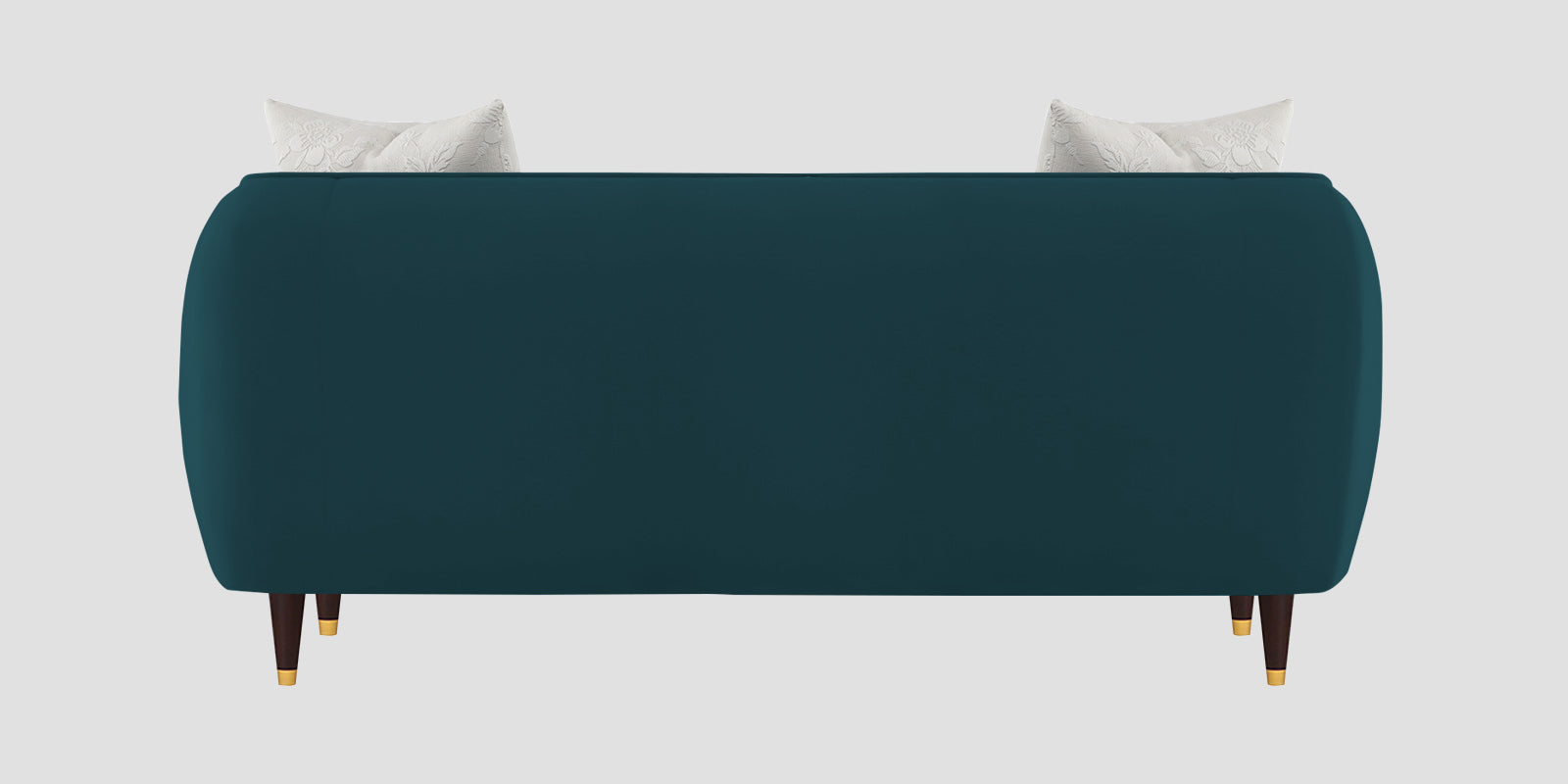 Hairo Velvet 2 Seater Sofa In Arabian Green Colour - Febonic Living