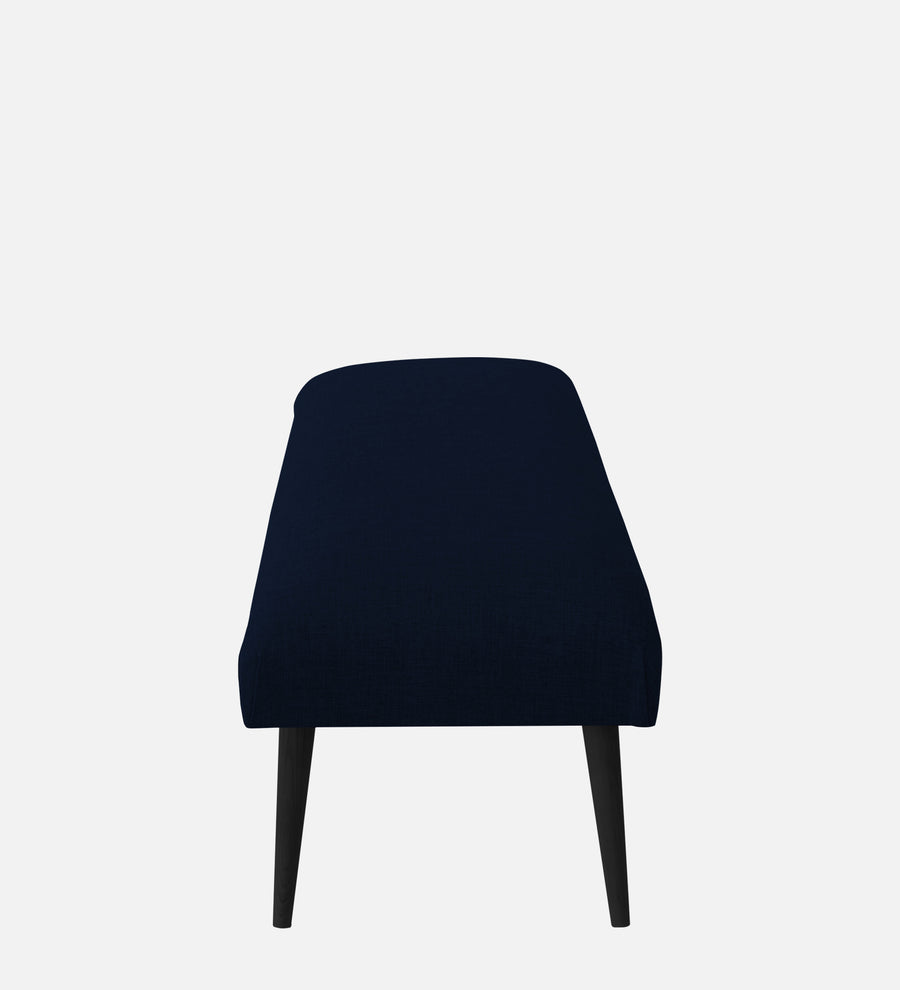 Adon Velvet Bench In Dark Blue Colour - Febonic Living