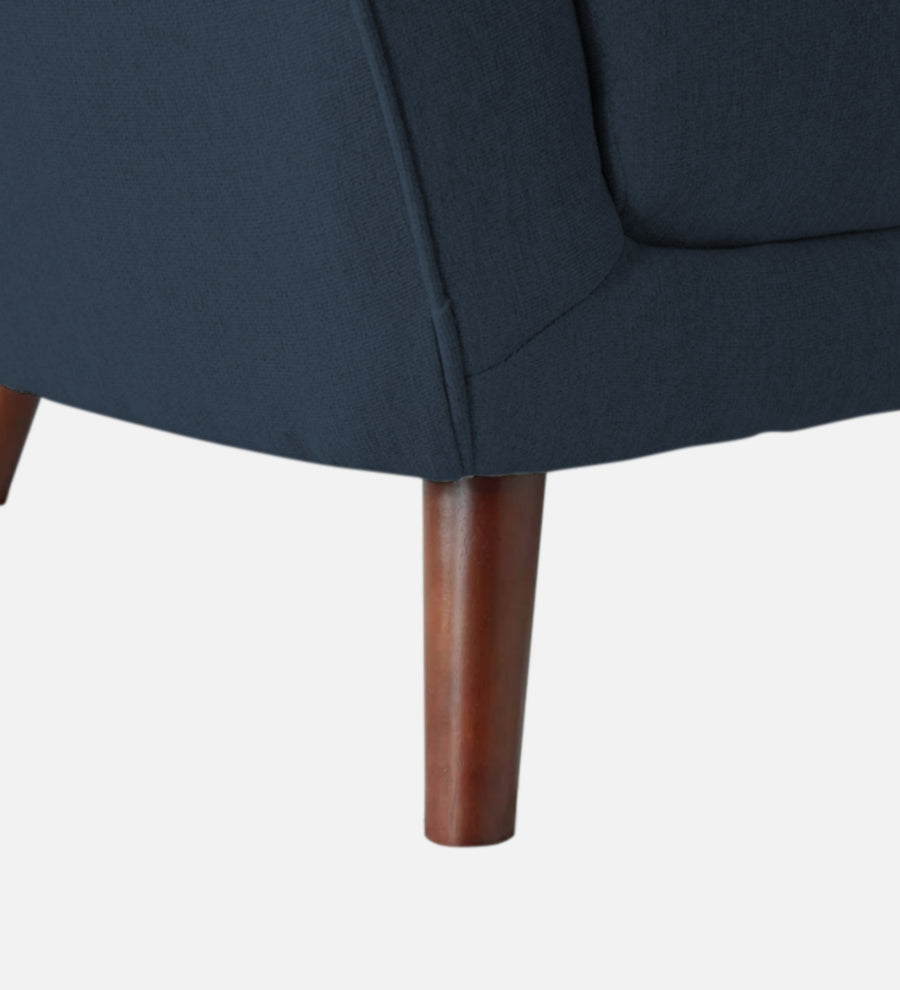 Benjamin Fabric 1 Seater Sofa In Denim Blue Colour - Febonic Living
