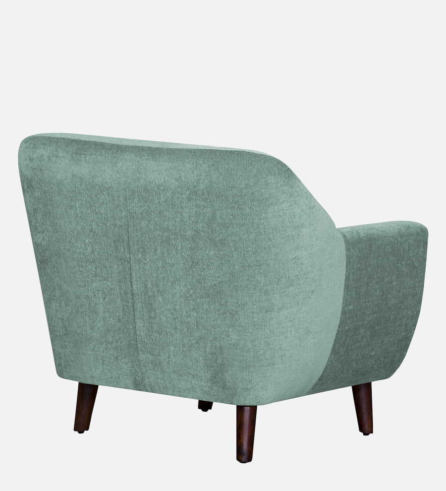 German Fabric 1 Seater Sofa In Suka Blue Colour - Febonic Living