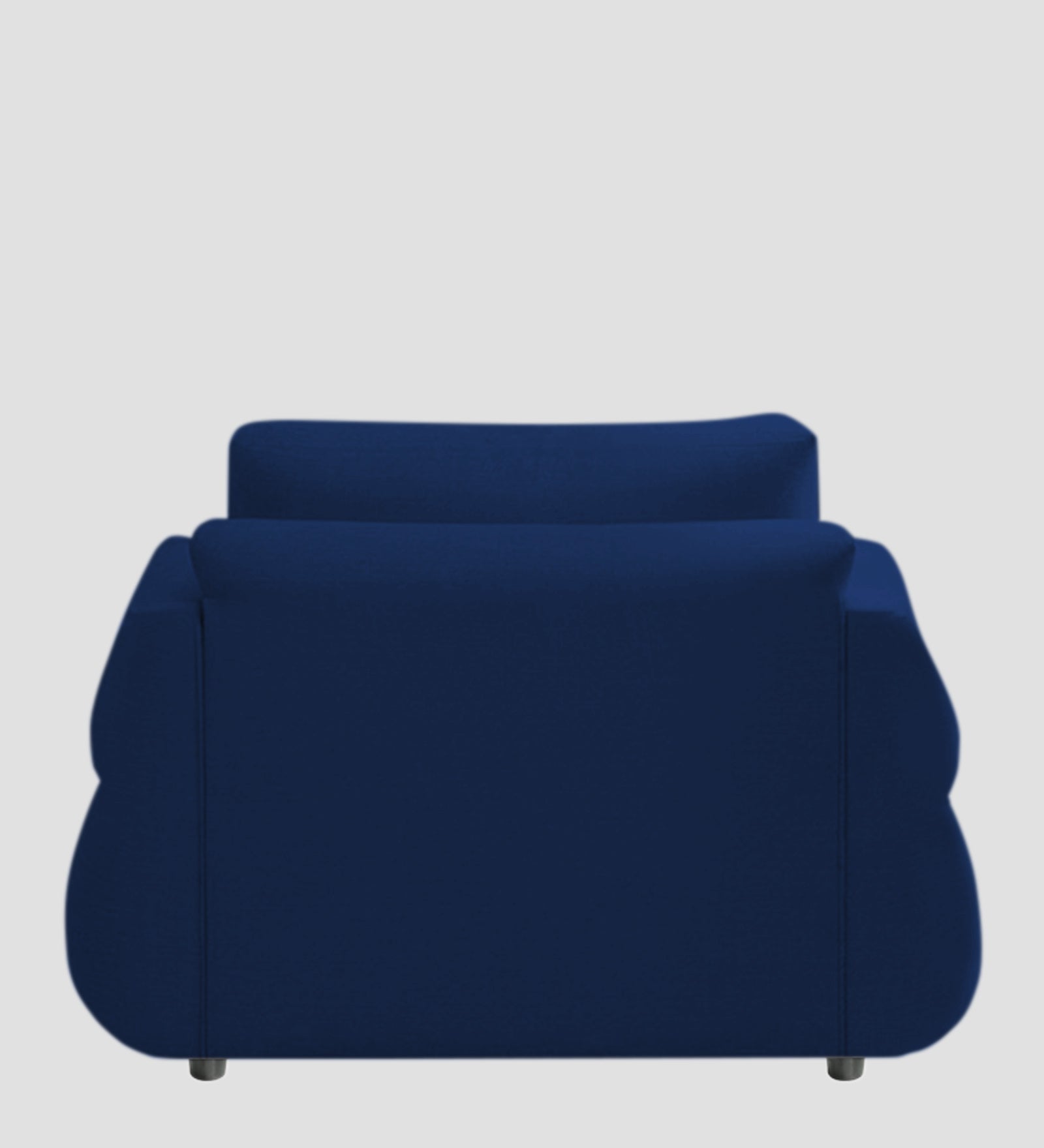 Jack Fabric 1 Seater Sofa In  Royal Blue Colour - Febonic Living